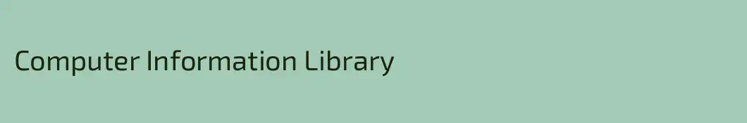 Computer Information Library 